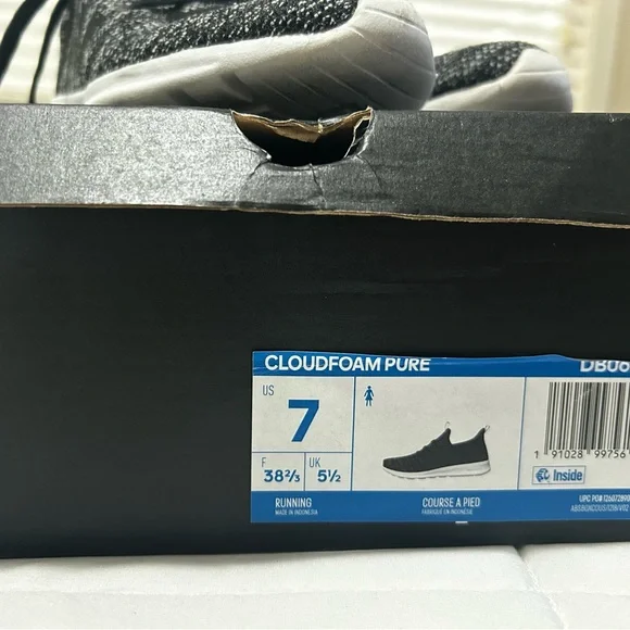 adidas Women's Cloudfoam-Pure Running Shoe - Picture 2 of 3